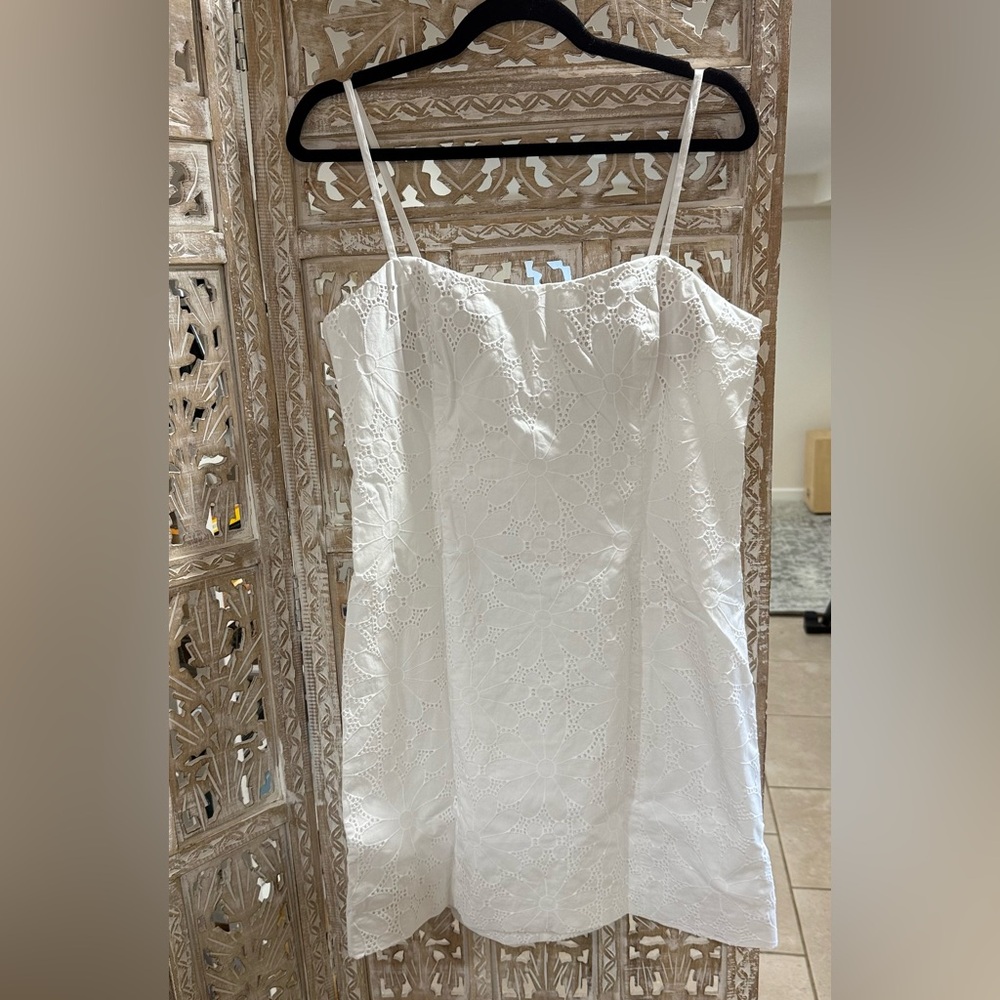 Lilly Pulitzer White Dress -Shelli Eyelet Dress - Picture 6 of 14